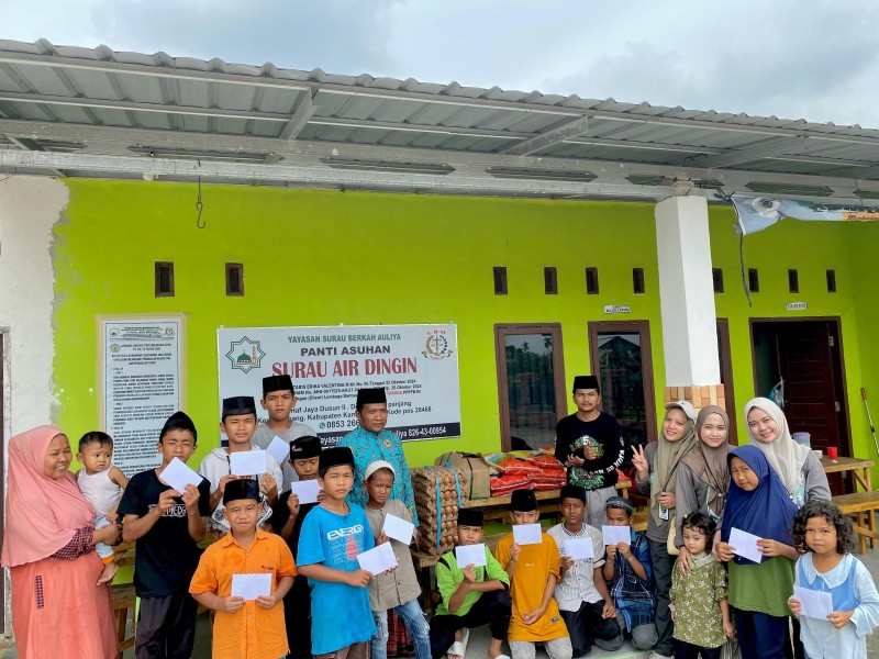 PT.KAKI Lakukan Aksi Sosial Berbagi Bersama Panti Asuhan Disekitar Kebun Tahap 2