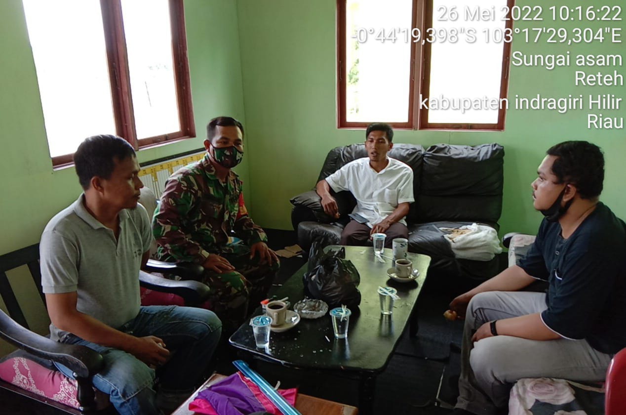 Serda Perdamaian Aktif Lakukan Komsos Guna Untuk Menyampaikan Informasi