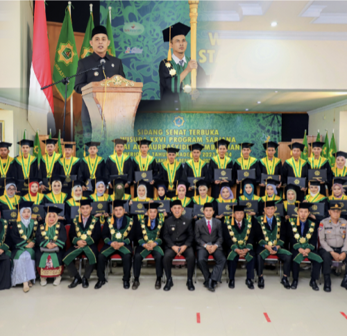 Ini Pesan Pj.Bupati Inhil dalam Menghadiri Sidang Senat Terbuka Wisuda XXVI Program Sarjana Sekolah Tinggi Agama Islam Auliaurrasyidin