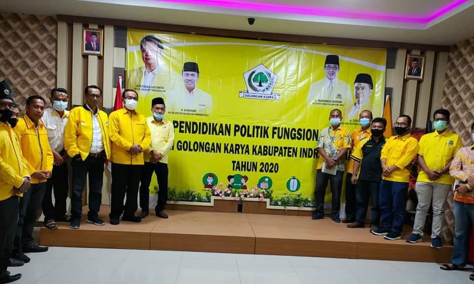 DPD II Golkar Inhil Laksanakan Rapat Pengurus Harian