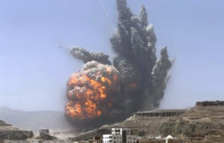 Jelang Idul Fitri, Jet-Jet Tempur Arab Saudi Bombardir Yaman Jelang Idul Fitri, Jet-Jet Tempur Arab Saudi Bombardir Yaman