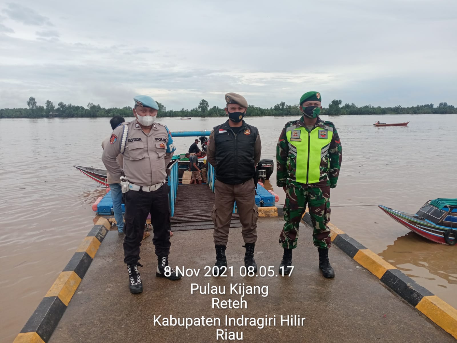 Terus Tegakkan Protkes, Ini Kata Danramil 07/Reteh