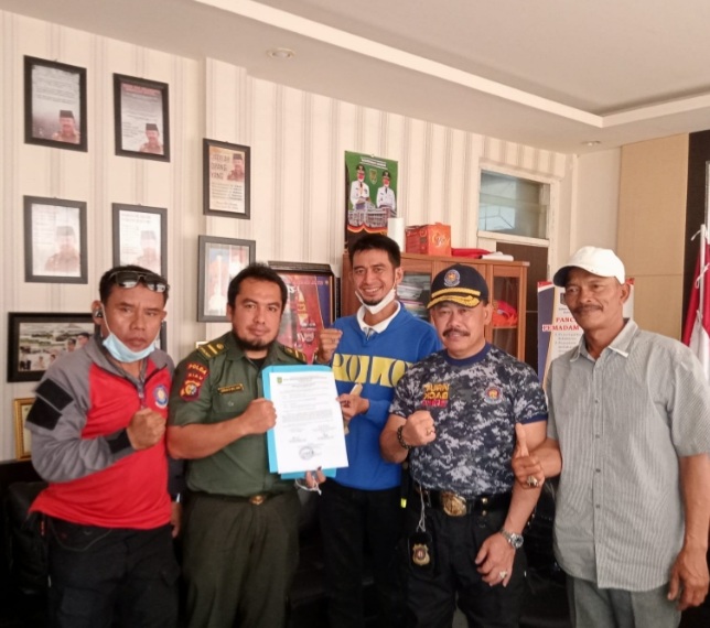 Terima Kunjungan BBKSDA Riau, DPKP Inhil Serahkan Binatang Hasil Tangkapan