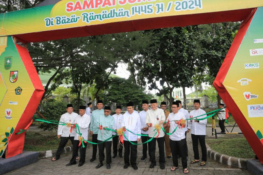 Gubri Syamsuar Resmikan Riau Halal Fair 2023, Ada 30 Stan Gratis!