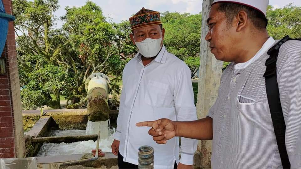 Plt Walikota Tanjungbalai Tinjau Langsung Pengolahan Air PDAM Tirta Kualo