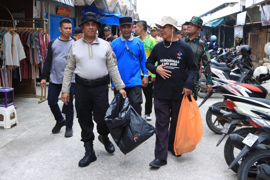 Apel dan Gotong Royong Bersama Wujudkan Indonesia Asri di Kabupaten Indragiri Hilir