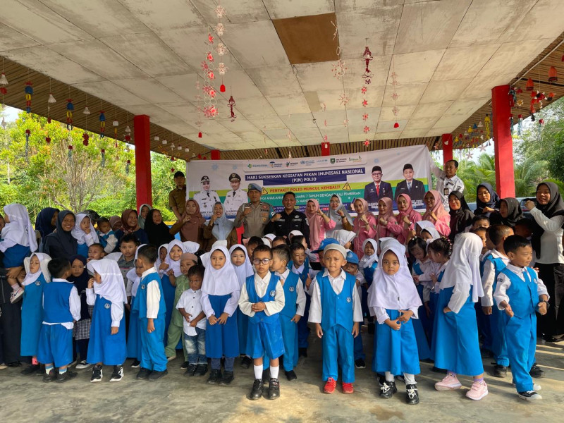 Generasi Emas Indonesia, Dinas Kesehatan Bengkalis Gelar PIN Polio Serentak Tahun 2024