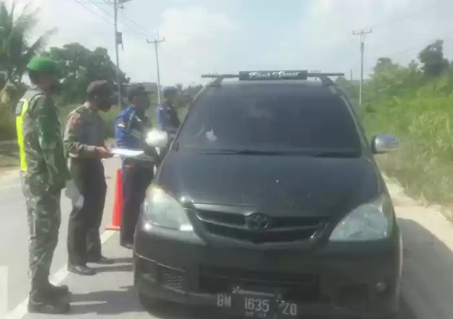 Tim Gugus Tugas Covid-19 di Siak Terus Melakukan Pantau Perbatasan Antar Kabupaten