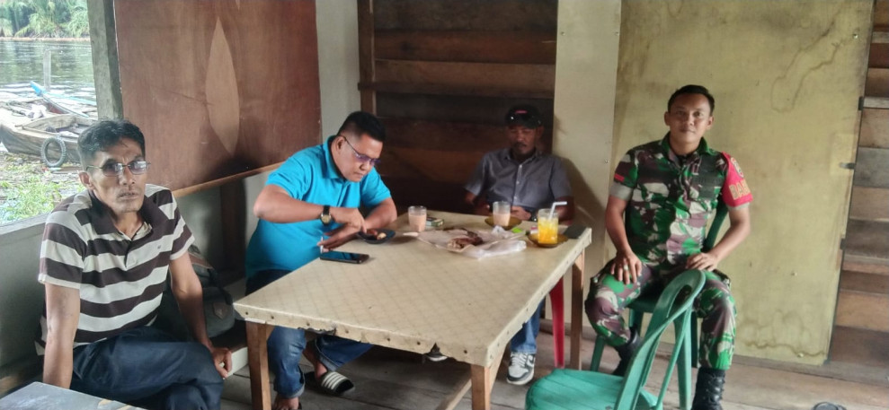 Babinsa Koramil 05/Gas Pratu Risma Saputra Laksanakan Patroli Guna Menjaga Situasi yang Aman dan Kondusif