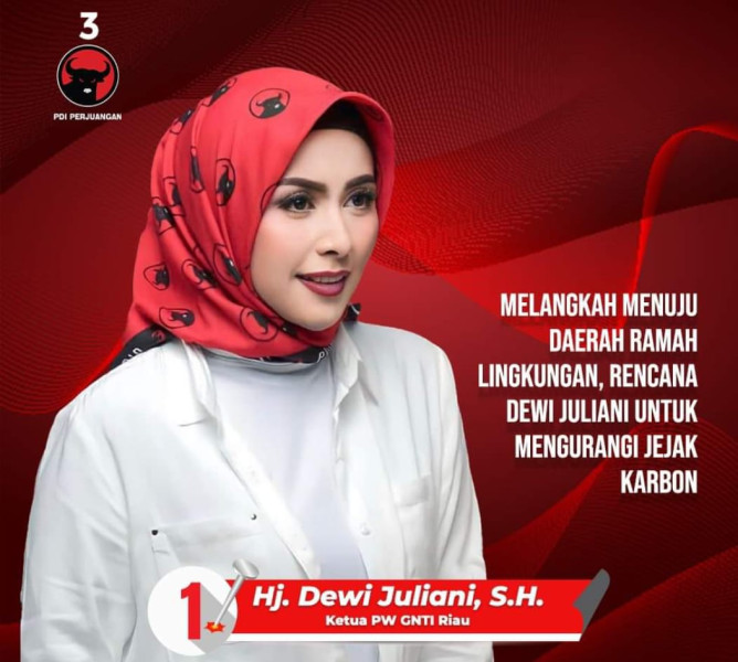 Dewi Juliani Ajak Semua Pihak Kurangi Jejak Karbon