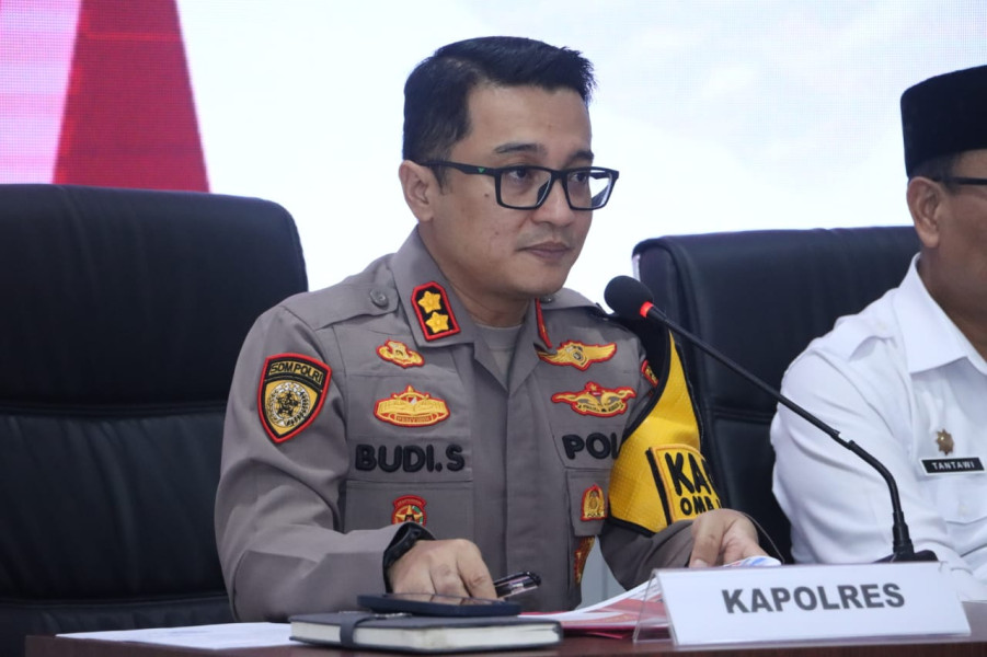 Kapolres Inhil Pimpin Rapat Terkait Karhutla