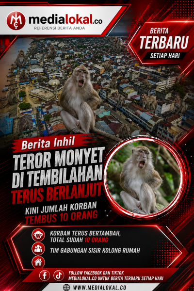Pemkab Inhil Gratiskan Pengobatan dan Vaksin Rabies untuk 10 Korban Gigitan Monyet
