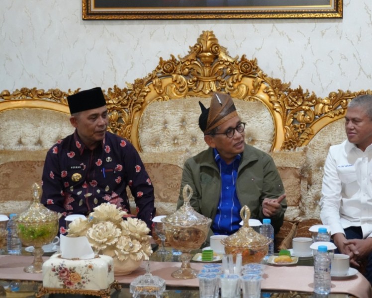 Terima Kunjungan 2 Anggota DPR RI, Bupati Inhil Bahas Dukungan APBN untuk Pembangunan Daerah