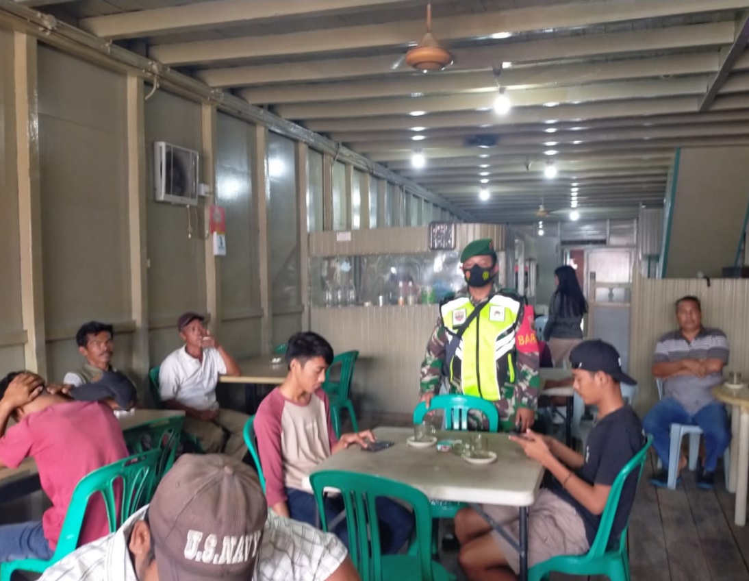 Kopda Nurhadi Seto Gencarkan Penegakan Protkes di Concong Luar