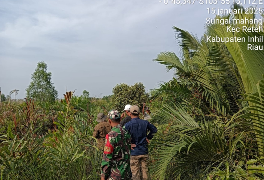 Koramil 07/Reteh: Sinergi Masyarakat Cegah Karhutla