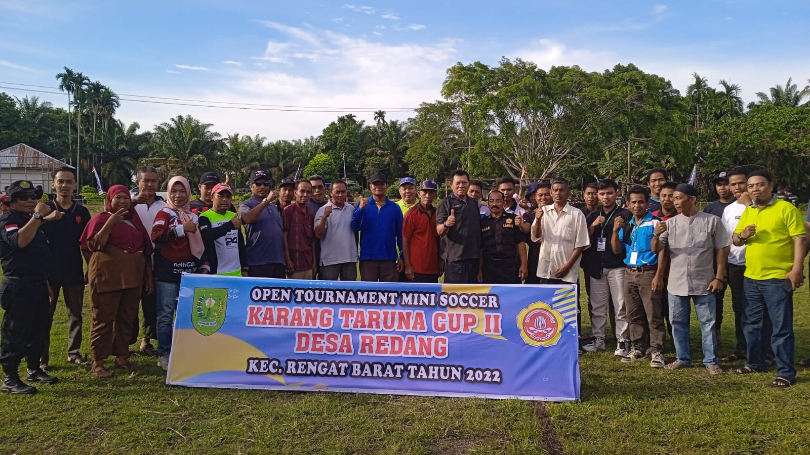 Turnamen Mini Soccer 2022 Karang Taruna CUP II Desa Redang Resmi Digelar