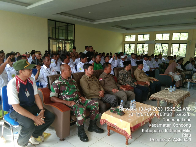 Tingkatkan Kapasitas Kinerja, Danramil 04/Kuindra Hadiri Pembukaan Bimtek RT dan RW