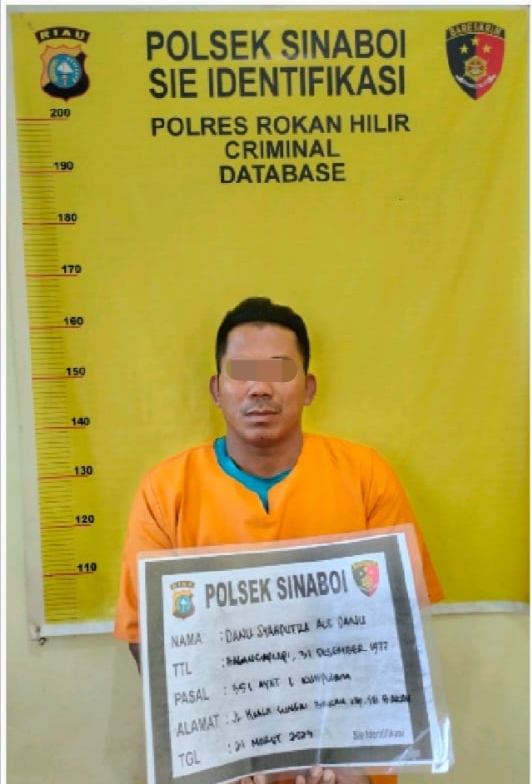 Hantam Kepala Korbannya Dengan Batu Bata, Nelayan di Sungai Bakau Diamankan Polsek Sinaboi