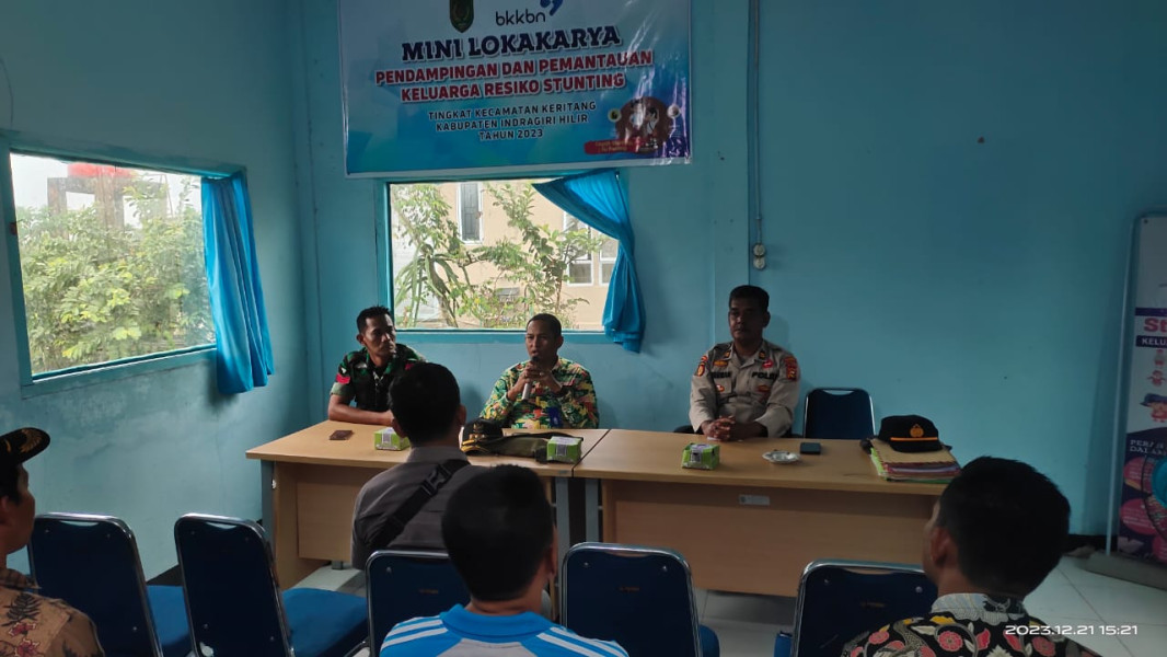 Menjelang Nataru, Danramil 09/Kmg Lakukan Rapat Persiapan Libur Natal dan Tahun Baru
