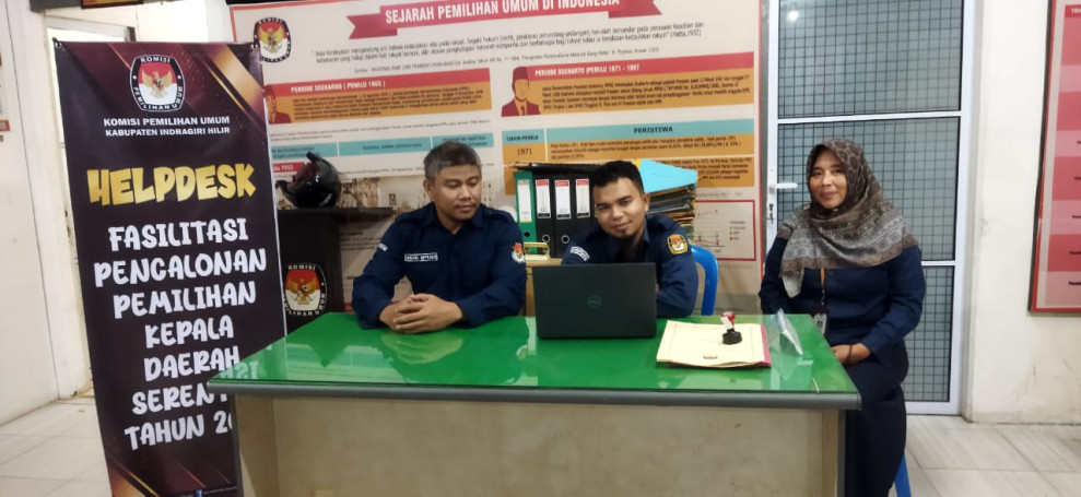 Pilkada Serentak 2024, KPU Inhil: Tak Ada Calon Independen di Bumi Hamparan Kelapa Dunia