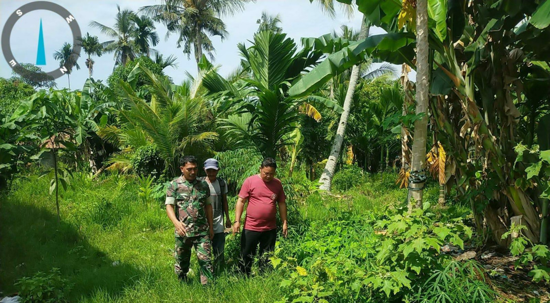 Babinsa Koramil 07/Reteh Turun Untuk Laksanakan Patroli Karlahut Guna Cegah Kebakaran