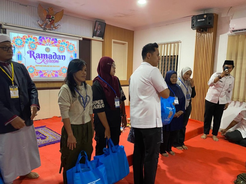 Ciptakan Hubungan Harmonis, Rutan Kelas II A Batam Gelar Berbuka Puasa Bersama Insan Pers dan Keluarga Warga Binaan