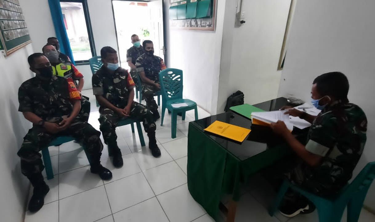 Tunjang Tugas Pokok di Lapangan, Danramil 03/Tempuling Intens Berikan Arahan Pada Anggotanya