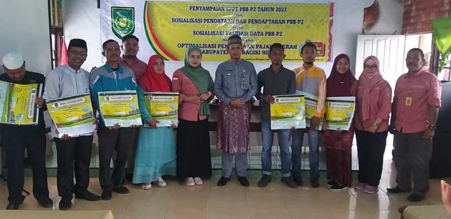 Optimalkan Penerimaan Pendapatan Daerah, Camat Keritang Buka Sosialisasi Pajak