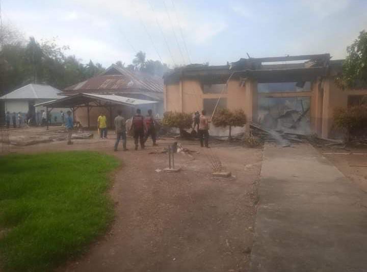 Terjadi Lagi Si Jago Merah Ludeskan Satu Sekolah Di Meranti, Ini Penyebabnya