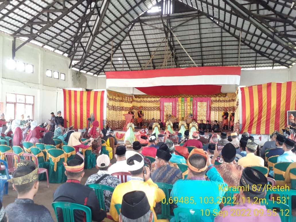 Pelantikan dan Pengukuhan LAMR Kecamatan Reteh Dihadiri Oleh Danramil 07/Reteh