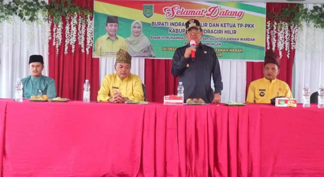 Wardan Silaturahmi Bersama RT/RW dan Perangkat Desa dan Kelurahan Sekecamatan Tanah Merah