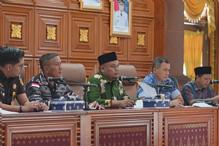 Pemkab Siak Bahas Kesiapan Hadapi Arus Mudik dan Inflasi Jelang Lebaran