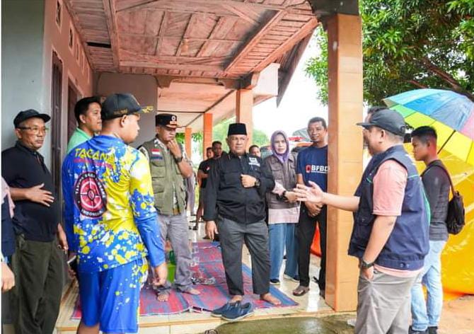 Pj Sekda Kunjungi Rumah Korban Tenggelam di Sungai Kampar
