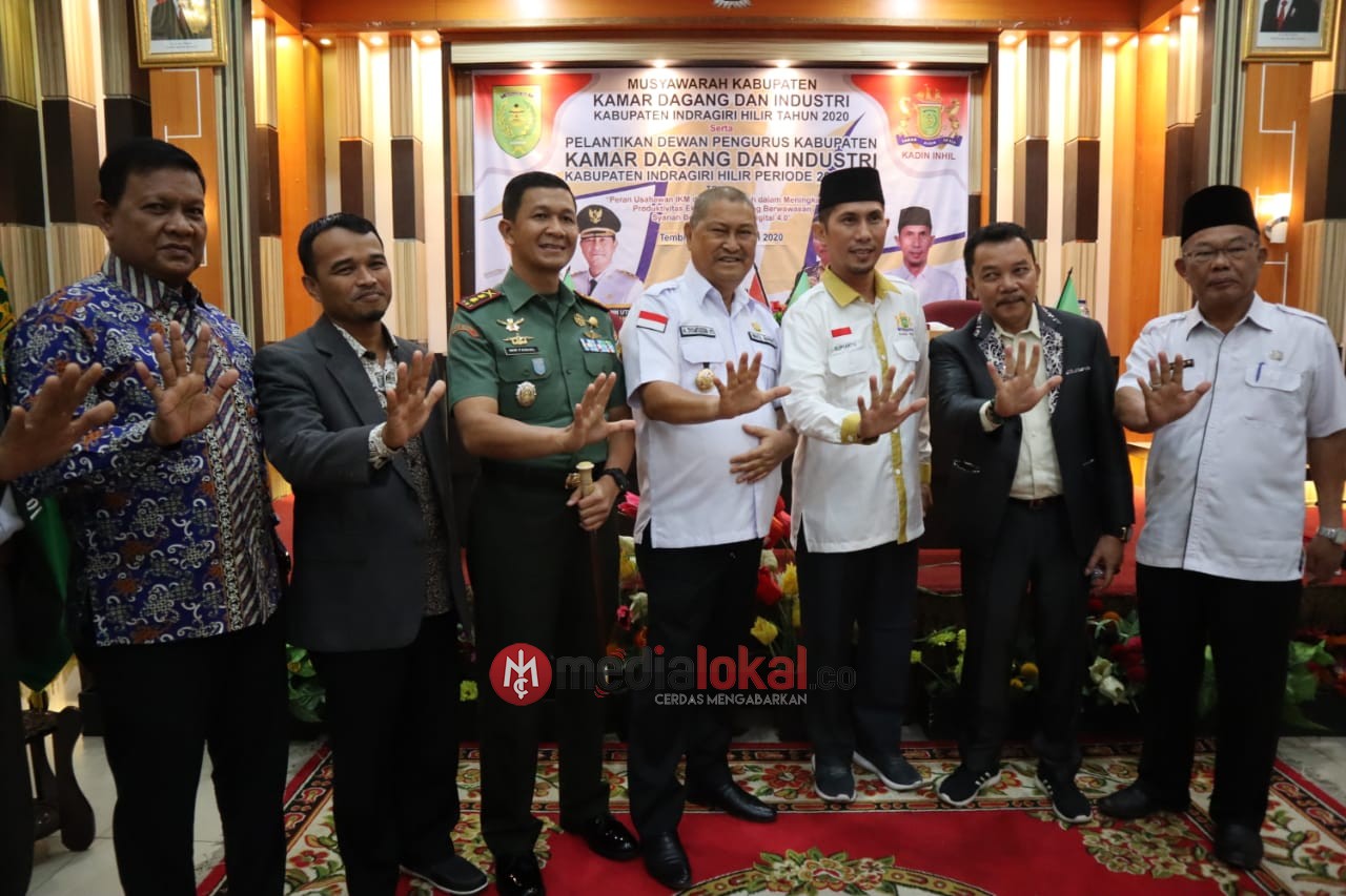 Dandim 0314/Inhil Hadiri Muskab Kadin Inhil Tahun 2020, Berikut Pesannya 