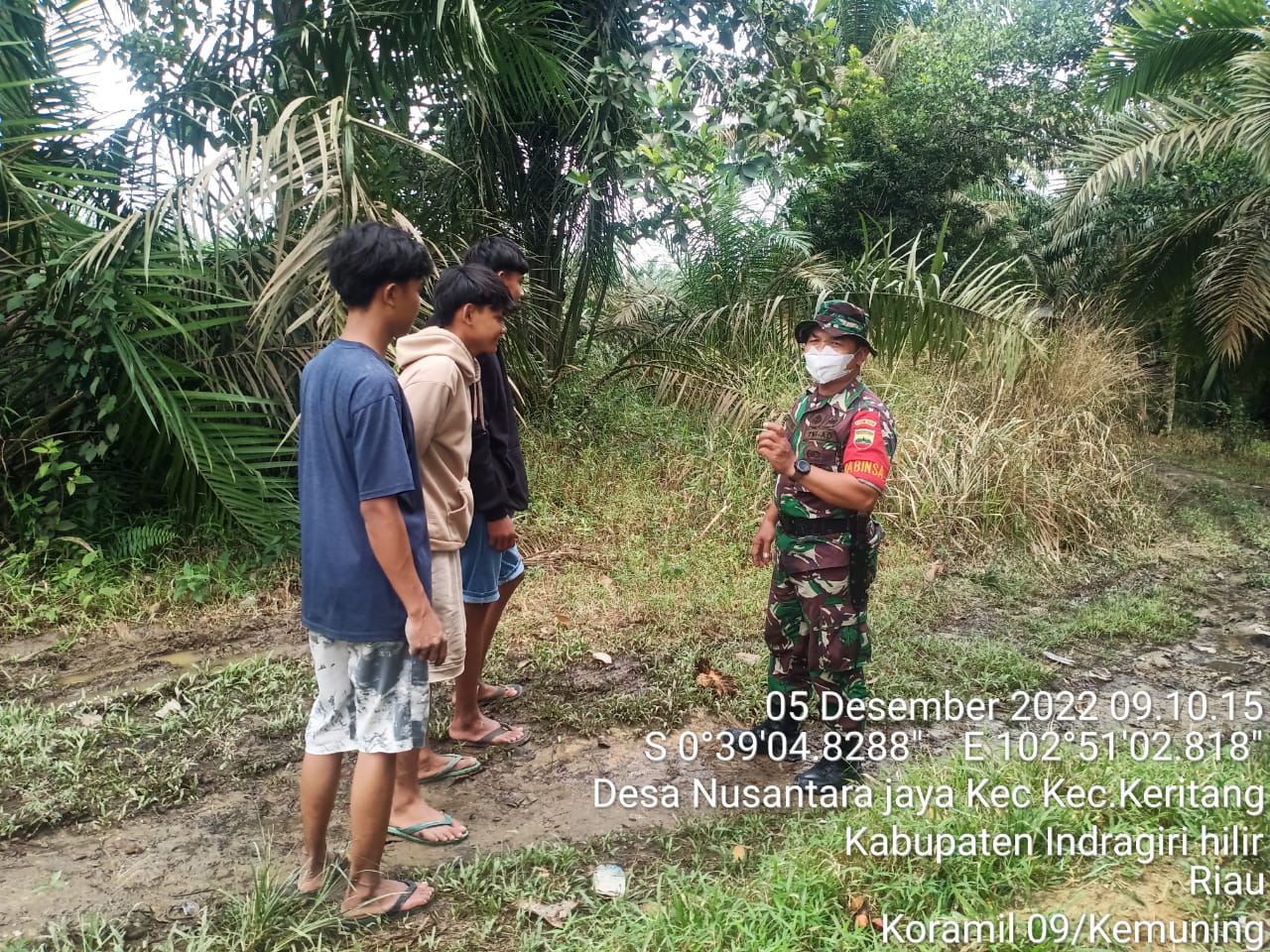 Serka Ng. Sipayung Giat Lakukan Patroli Rutin
