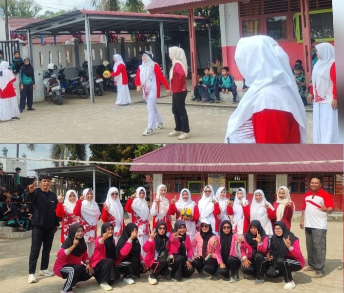 Tak Sekadar Bertanding, Dua SD di Inhu Bangun Persaudaraan Lewat Olahraga