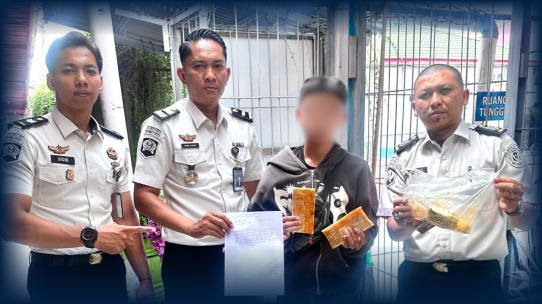 Jeli Mengawasi: Lapas Tembilahan Gagalkan Penyelundupan 2 HP dalam Bungkusan Lauk