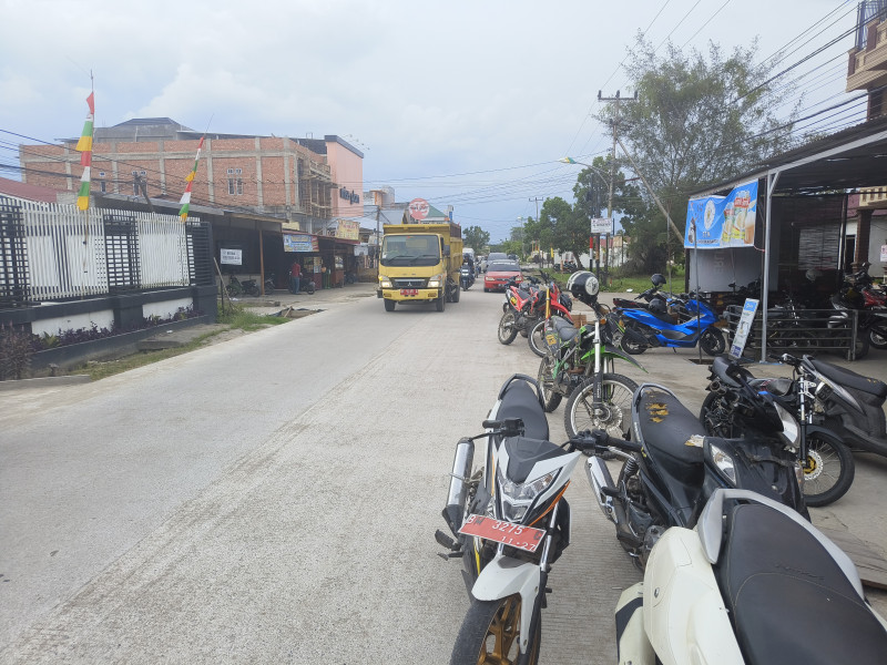 Selalu Dikeritik Tajam, Akhirnya Pembangunan Jalan-jalan Utama di Tembilahan Selesai di Tangan HM Wardan