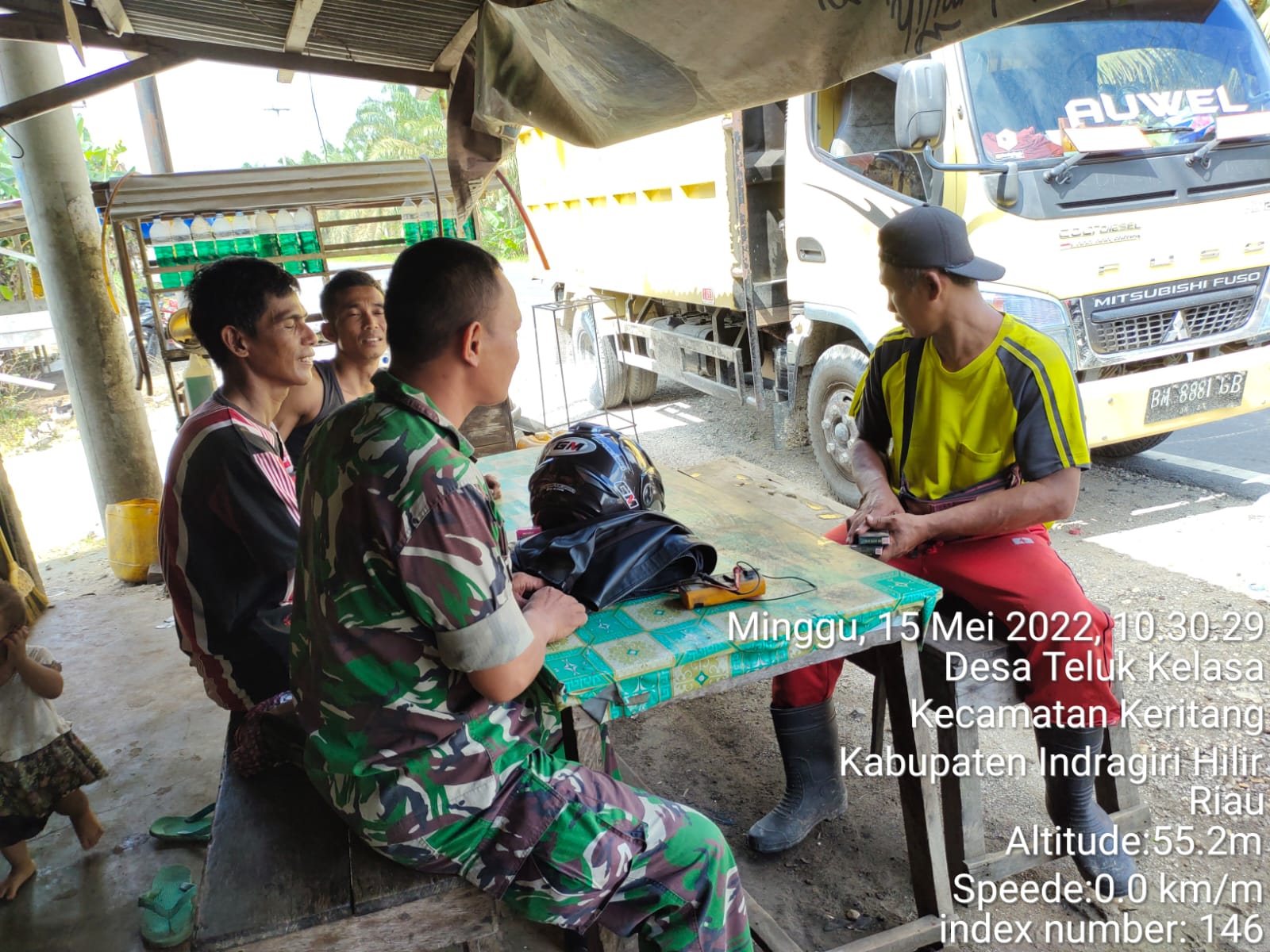 Serda Darmadi Rutin Melakukan Komsos Guna Menjalin Hubungan Baik Bersama Warga