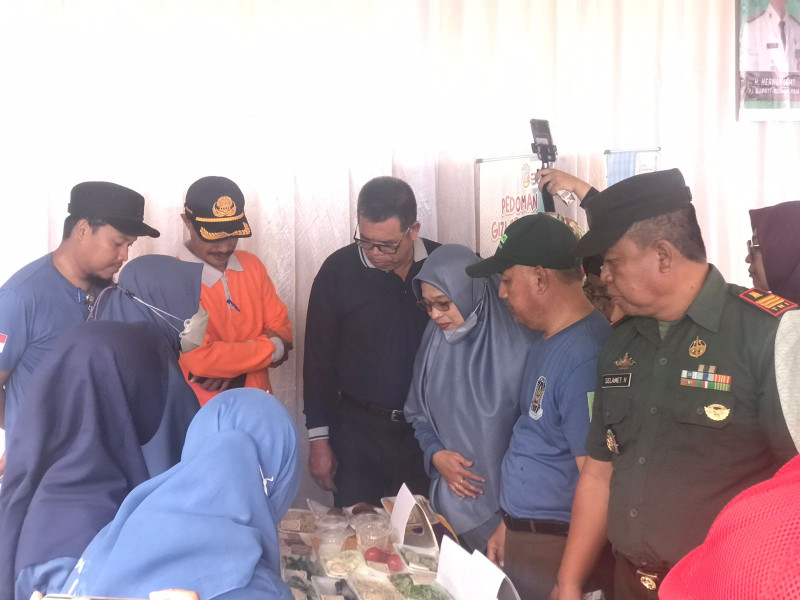 Koramil 05/Gas Kapten Czi Slamet Hirohito Hadiri Kegiatan Persagi dan Hari Gizi Nasional Ke-64