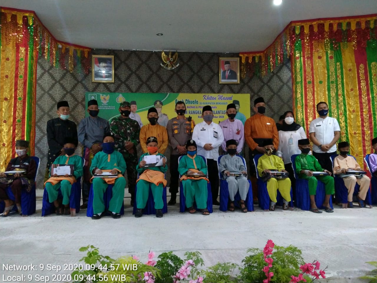 Sempena HUT Polantas Ke-65 Polres Bengkalis Bersama Baznas Adakan Khitan Massal