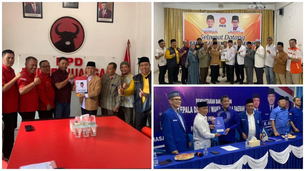 HM Harris Maju Mencalon Gubri karena Disorong-sorong!