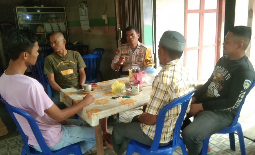 Dalam Rangka Ops Mantap Praja Tahun 2024, Sosialisasi Dan Himbauan Pilkada Damai di Wilkum Polsek Gaung