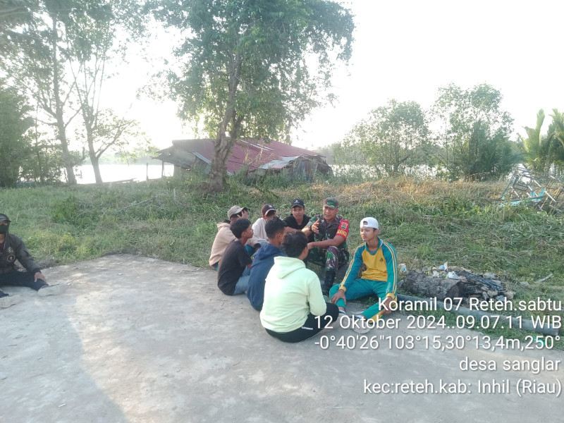 Dengan Kebersamaan, Koramil 07/Reteh Terus Jalin Silaturahmi