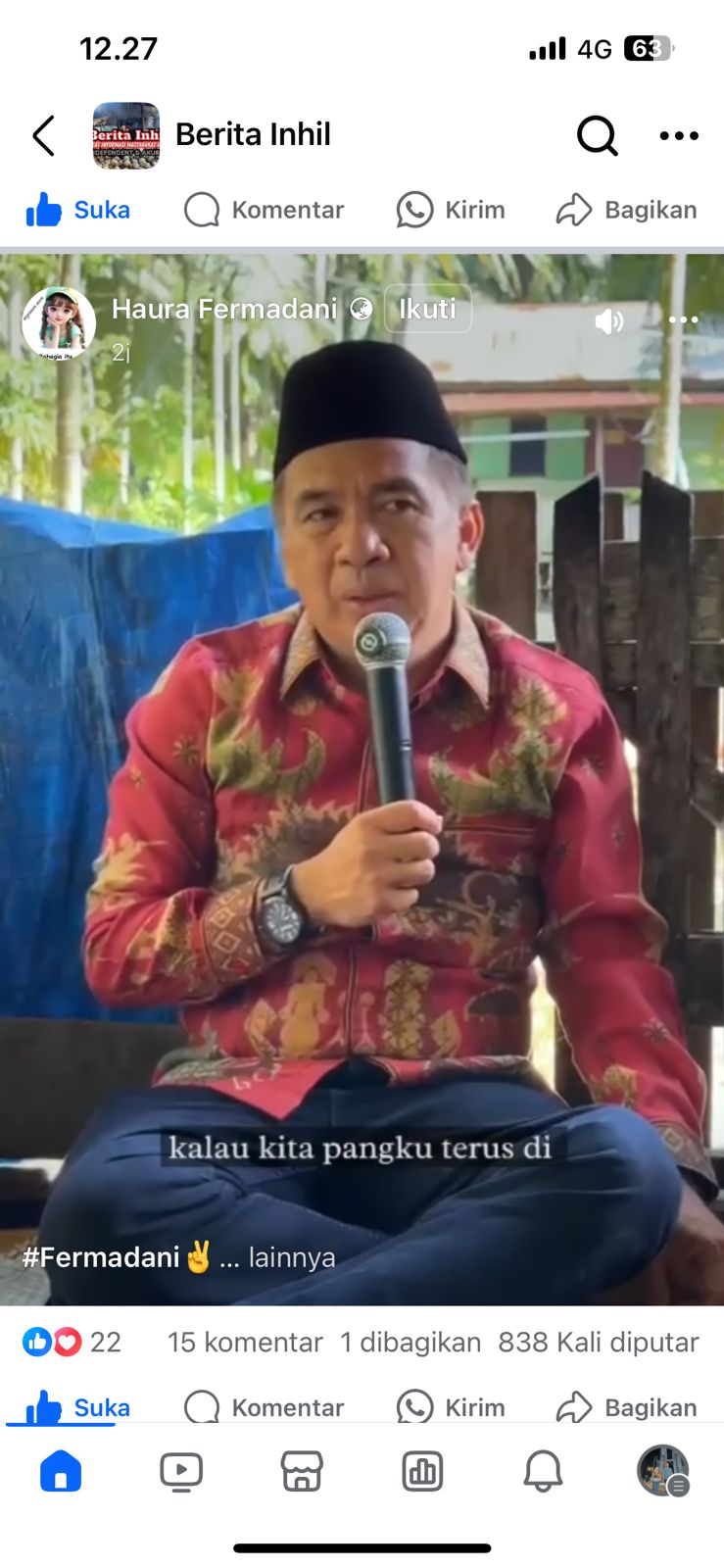 Kenapa Harus Tiga Desa Satu Ekskavator, ini Kata Ferryandi