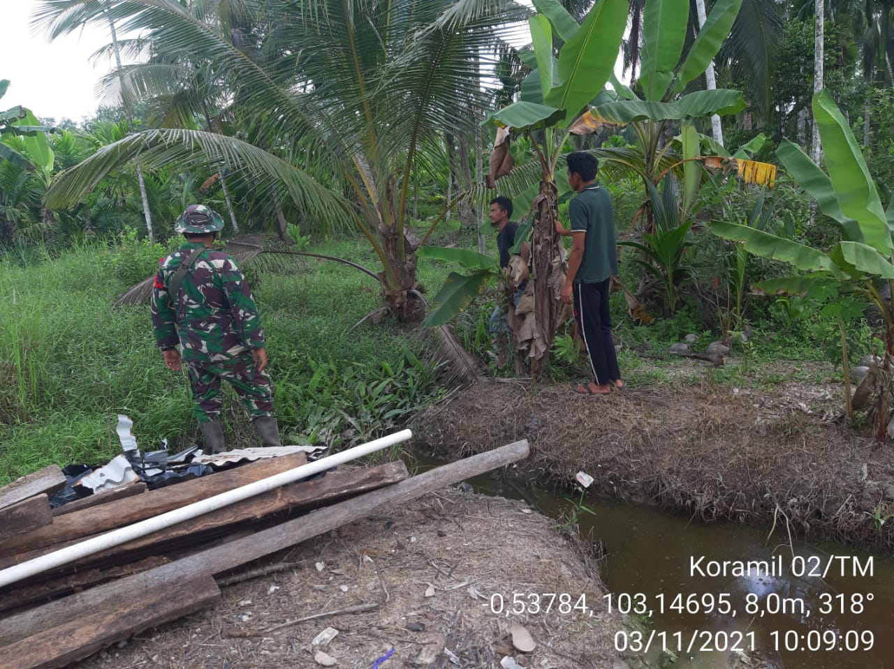 Serda Marhalim Pasaribu Rutin Lakukan Upaya Pencegahan Karhutla di Wilayah Binaan