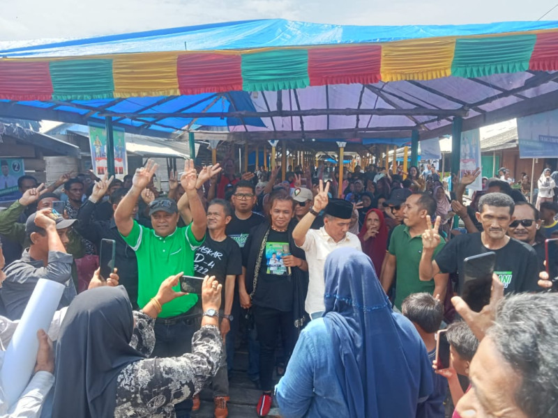 Menyala, Masyarakat Batang Tumu Padati Kampanye Fermadani