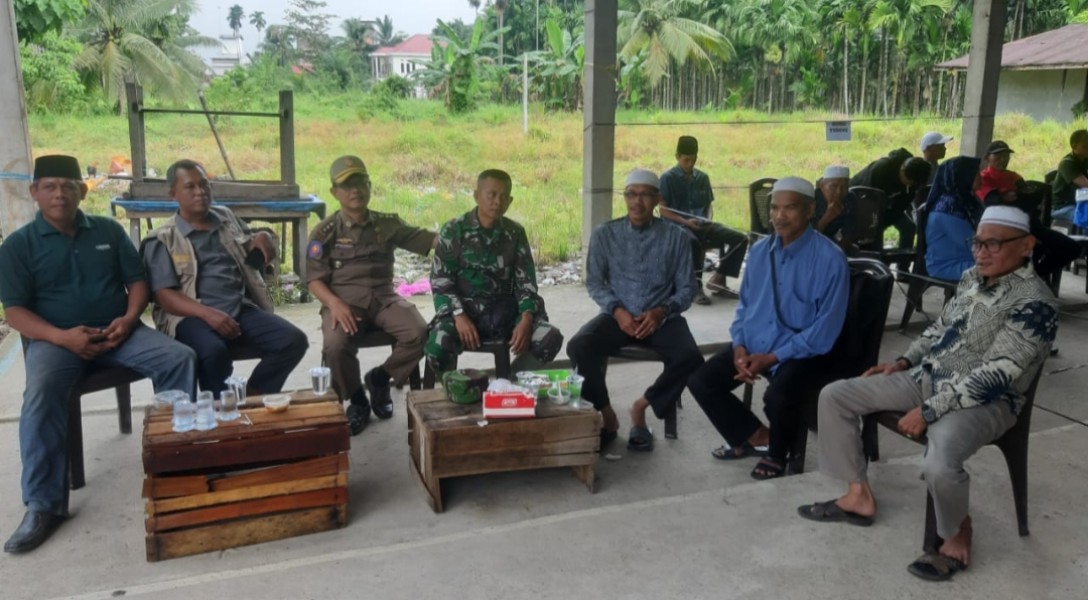 Pelda Nofiandi Lakukan Pengawasan SDM dan Pererat Silaturahmi dengan Masyarakat di Kecamatan Reteh