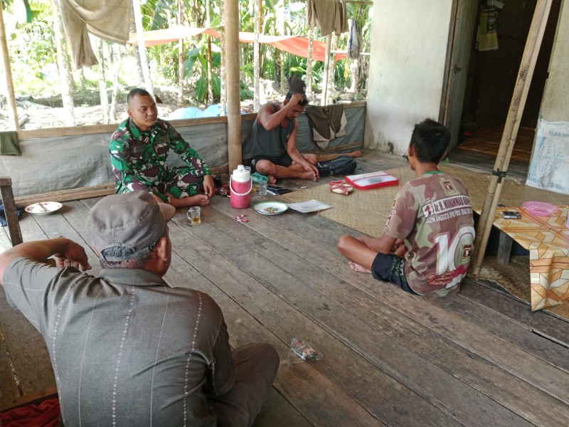 Kegiatan SDM Babinsa Koramil 07/Reteh Berjalan Lancar