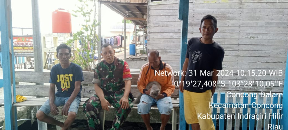 Selama Ramadhan, Babinsa Koramil 04/Kuindra Tingkatkan Kamtibmas di Binaan